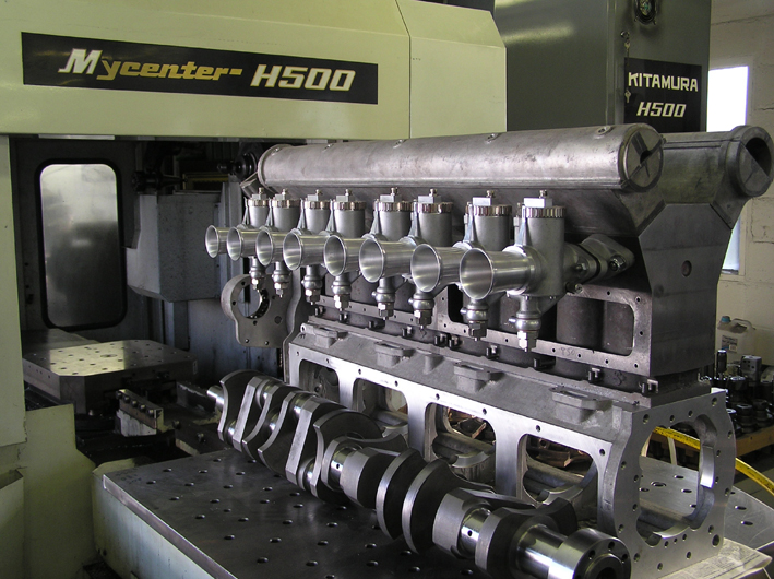 Dusenberg Indy Engine